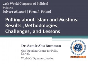 Polling about Islam and Muslims - IPSA 2016